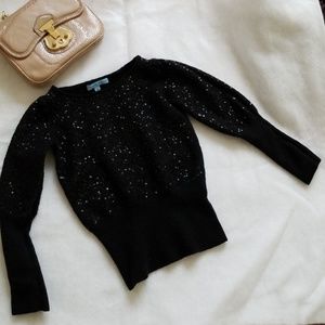 Antonio melani 100% wool sequence sweater